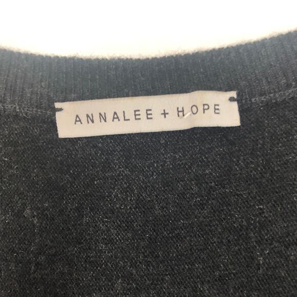 Annalee + Hope Angora Cashmere Blend Long Line Sweater - Picture 2 of 11
